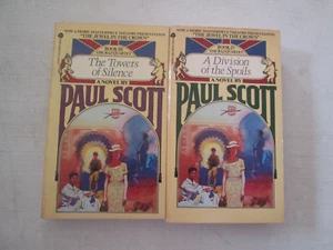 PAUL SCOTT THE RAJ QUARTET LOT OF 2 PAPERBACKS Books 3 4 Division of the Spoils - Picture 1 of 3