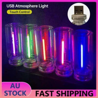 Touch Control Car USB LED Light Atmosphere Light Bulb Incandescent Lamp Bedroom - image 1 of 4