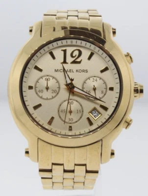 Reloj Michael Kors Madison Cronógrafo Esfera Champagne Tono Dorado MK5172 Foto 1 de 4