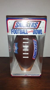Snickers Football Candy Bowl (2003) NFL Plastic Candy Dish - NEW - Picture 1 of 8