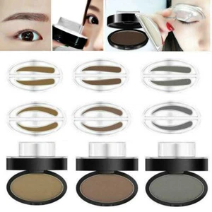 Eyebrow Make Up Powder Definition Brow Stamp Waterproof Paint Eyebrow Enhancer - Picture 1 of 21