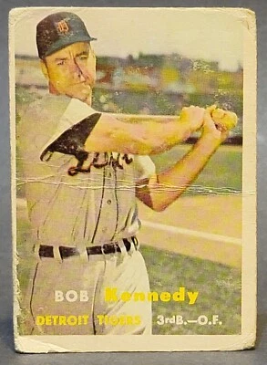 1957 Topps #149 Bob Kennedy - Image 1 of 2