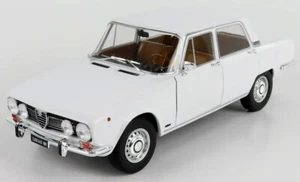 Mitica 1/18 Scale - Alfa Romeo 1750 Berlina 1969 2 Series - White - Brand New - Picture 1 of 5
