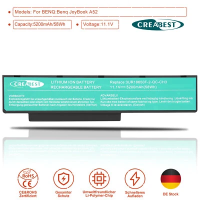 11,1V 3UR18650F-2-QC-CH3 Akku Für BenQ JoyBook R43-LC02 R43C-LC04 R43C-LC15 Neu - Bild 1 von 4