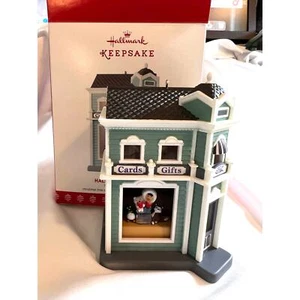 Hallmark Keepsake Ornaments Keepsake Korner's Hall Bro's Card Shop 2017 - Picture 1 of 4