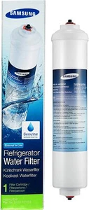 Cartucho de filtro de agua externo refrigerador Samsung HAFEX/EXP genuino - Imagen 1 de 5