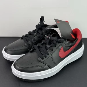 New! Women's Size 10 Air Jordan 1 Retro Elevate Low Black Gym Red DH7004-061 - Picture 1 of 10