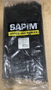 18 x Sapim RACE BLACK double butted straight pull spoke 286 14 g - 2mm x 1.8 - Picture 1 of 2