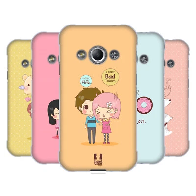 CUSTODIA HEAD CASE DESIGNS ME AND YOU SOFT GEL PER TELEFONI SAMSUNG 4 - Immagine 1 di 4