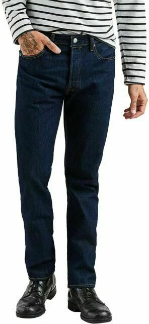Levi's 501 Straight Fit Men's Jeans - Rinse