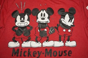 Rare Art Emotions 90s Vintage MICKY MOUSE Trippy Enoji Unique Sweat Shirt Large - Bild 1 von 12