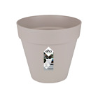 Loft Urban Round 30 - Flowerpot - Warm Grey - Outdoor Ø 28.50 x H 26.00 cm