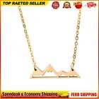 Gold Mountain Stainless Steel Necklace