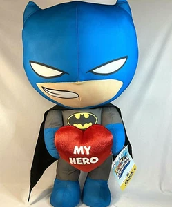 Peluche BATMAN Gemmy DC Super Friends JUMBO ENORME 22" Greeter 2022 ¡NUEVO CON ETIQUETAS! - Imagen 1 de 12