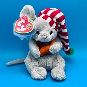 TY Beanie Baby - FLICKER the Mouse (BOM diciembre 2005) (5,5 pulgadas) - Imagen 1 de 1