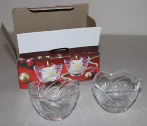 2 Holiday Wonderland Votivkerzenhalter in Box / 2-1/4" hoch - Bild 1 von 9