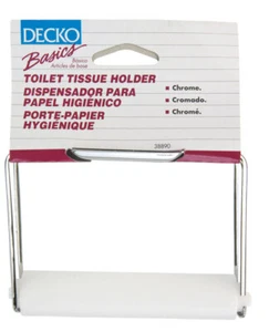 Decko 38890 Steel Chrome Toilet Paper Roller 1-3/4 H x 6-5/8 W x 5 D in. - Picture 1 of 1