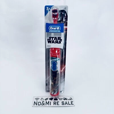 Cepillo de dientes eléctrico Oral-B Kids a batería con Star Wars de Disney, suave Foto 1 de 4