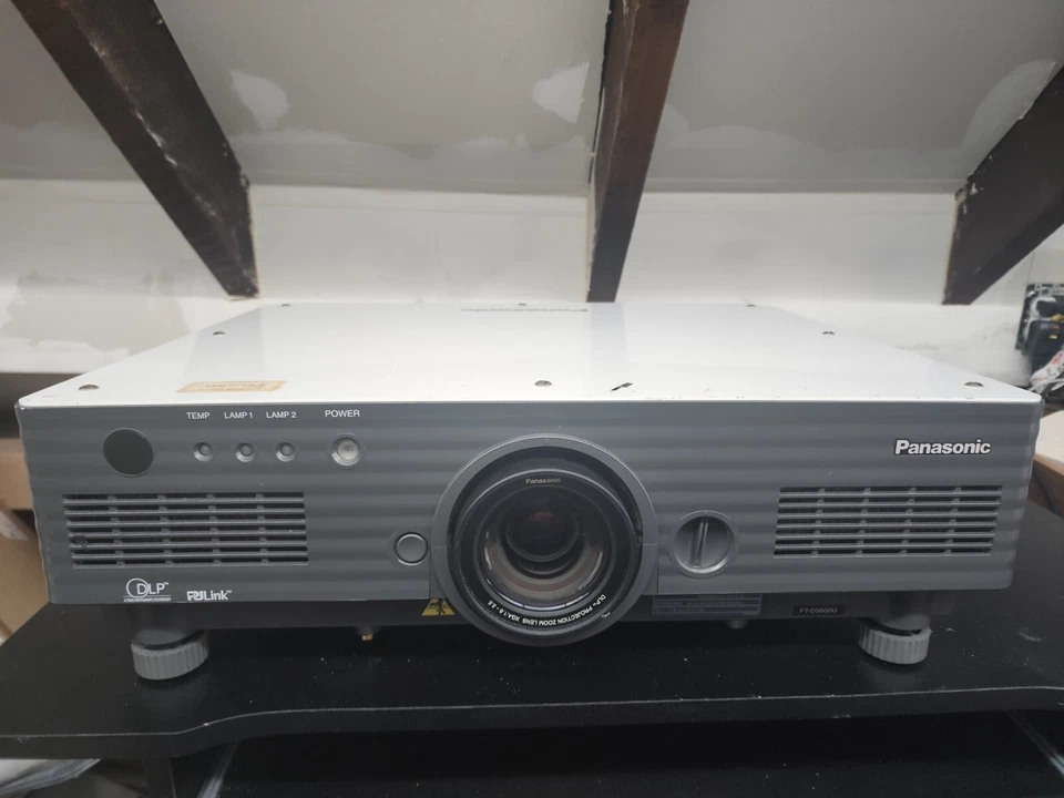 Panasonic PT-D5600U HD Venue Theater / Church Projector - 5000 Lumens! - Image 1 of 4