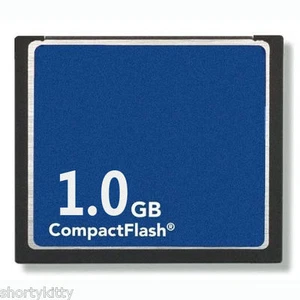 CISCO MEM-CF-1GB MEM-CF-256U1GB 1GB CF COMPACT FLASH CARD 1900 2900 3900 - Photo 1/1