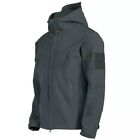 Men Jacket Soft Shell Shark Skin Fleece Windproof Windbreaker Tactical Coat