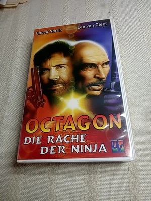 VHS Videokassette - OCTAGON, Die Rache der Ninja - Chuck Norris, van Cleef (R1) - Bild 1 von 4