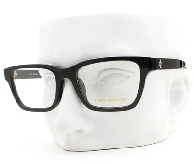 Tory Burch Eyeglasses TY 2118U 1326 Glasses Polished Black 52-18-140 with Pouch - Image 1 of 4