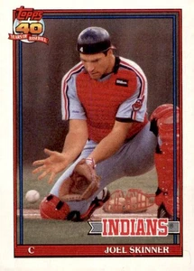 Joel Skinner 1991 Topps Baseball #783b - Picture 1 of 2