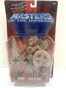 Mattel Masters Of The Universe (2002): He-Man Action Figure MOTU New Sealed - Picture 1 of 2