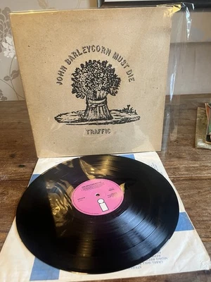 Traffic John Barleycorn Must Die Vinyl UK 1970 Island Pink I A2/B2 LP - Image 1 of 4