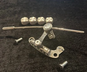 Guyker Tune-O-Matic Gitarrensteg Stop Bar Saitenhalter Tremolo mit Schrauben & Reglern - Bild 1 von 9