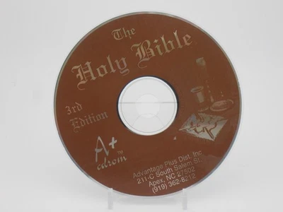 The Holy Bible PC CD-ROM, 3rd Edition, Advantage Plus Dist. Inc - Disc Only - Image 1 of 2