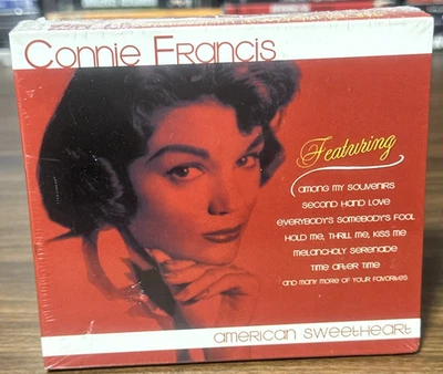 Connie Francis American Sweetheart 2 CD Set NEW — 第 1/2 张图片