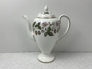 Cafetera Wedgwood Strawberry Hill excelente aspecto sin usar 1,1/4 pintas - Imagen 1 de 12