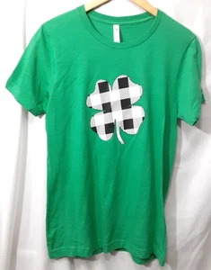 Camiseta de Buena Suerte Irlandesa Día de San Patricio 4 Hojas Trébol Unisex Talla XL - Imagen 1 de 6
