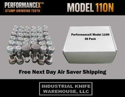Model 110N Stump Teeth - 36 Pack (Aftermarket - Fits Greenteeth® 1100 Series®)