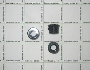 LOCKING HOLE GROMMET, BLACK PLASTIC, 100 PCS - Picture 1 of 1