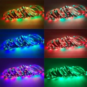 2835 RGB light waterproof 300LED 5/10M+2A/3A power+24key infrared controller - Picture 1 of 14