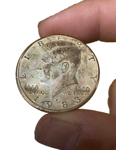 CSOA 24KT Gold Plated Kennedy Half Dollar (lot of 10) Cover