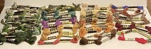 DMC 25 Embroidery Floss Skeins Lot Of 57 Multiple Colors 8m /8.7 Yds - Picture 1 of 3