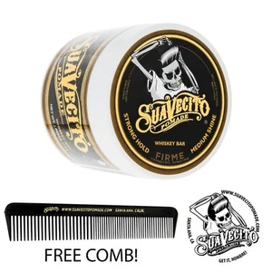 Suavecito Firme (Strong) Hold Whiskey Bar Pomade 4 oz - Picture 1 of 5