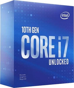 Intel Core i7-10700KF Desktop CPU 8 Cores up to 5.1GHz Unlocked BX8070110700KF - Bild 1 von 7