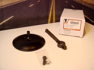 Harley Round Mirror 5" Replica G UL EL VL FL WL Black 1934-57 V-Twin 49-0912 X4 - Image 1 of 4