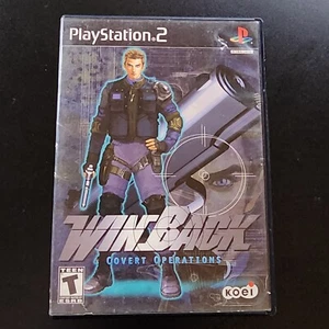 Winback Covert Operations PS2 Playstation 2, Authentic,Tested, Working No manual - Picture 1 of 8