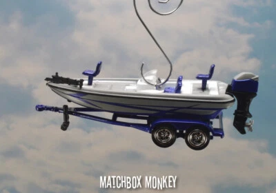 Bass Fishing Boat Custom Christmas Ornament Nitro Ranger Tracker Lund America - Image 1 of 4