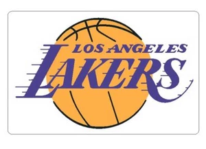 Calcomanía adhesiva de baloncesto de la NBA Los Angeles Lakers S93 - Imagen 1 de 1