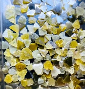 2 C.T.W Yellow Diamond White & Yellow T.W. Natural Loose Rough Uncut Diamond - Picture 1 of 5