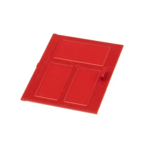 1X Lego Duplo Door Leaf B-Ware Worn 1X4X4 Red 646721 4255541 6467 - Picture 1 of 1