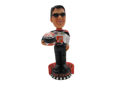 Tony Stewart The Home Depot Nascar Forever Collectible Bobble Head Cover