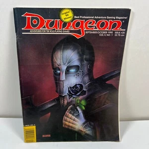 Dungeon Magazine September October 1990 #25 Dungeons and Dragons D&D Vintage - Picture 1 of 10